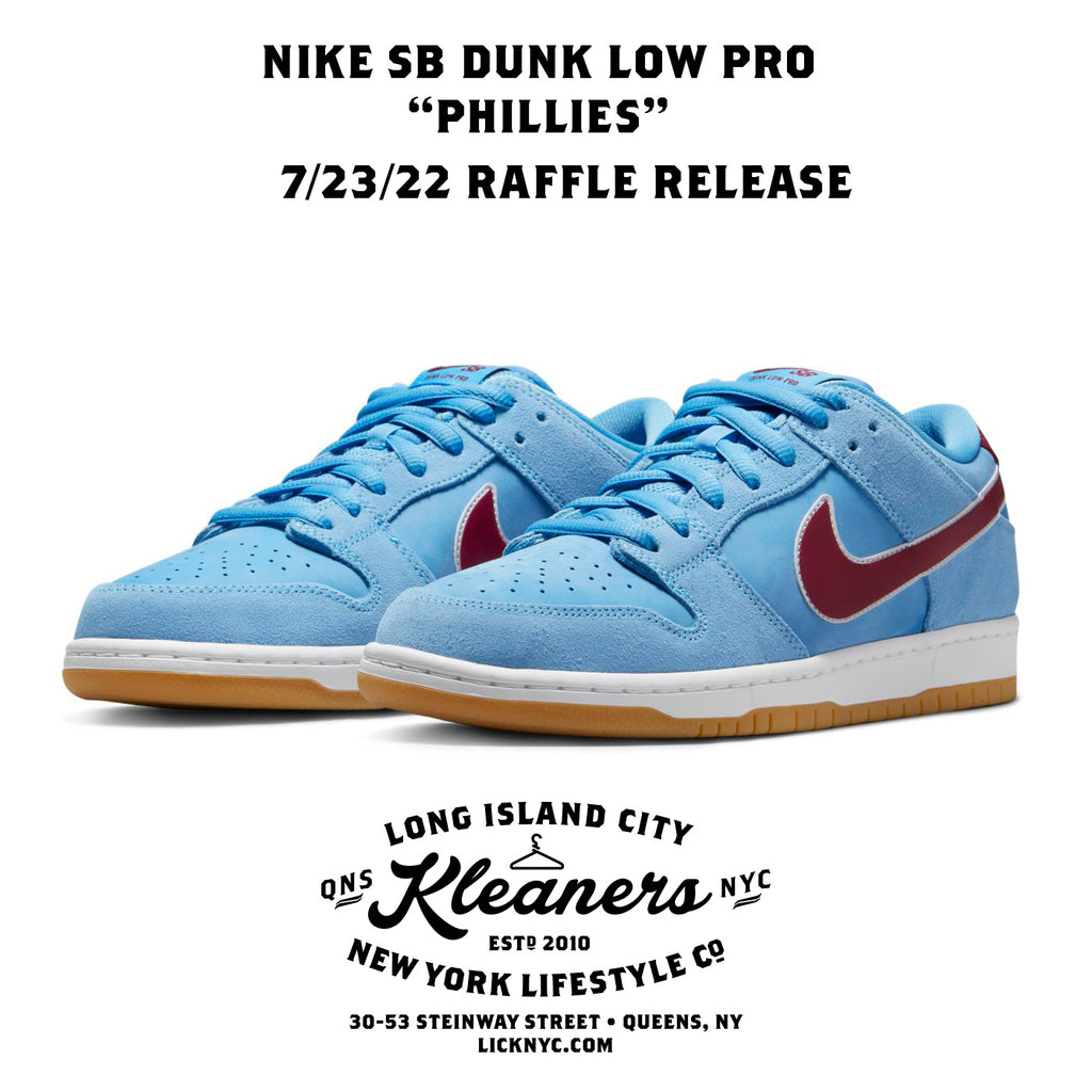 Nike SB Dunk Low Pro "Bubble Gum Pack: Phillies"