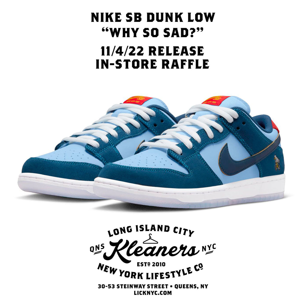 Nike SB Dunk Low "Why So Sad?"