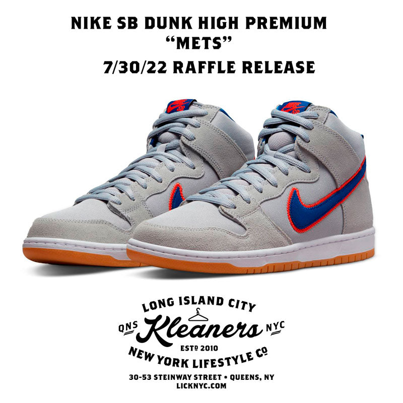 Nike SB Dunk High Premium "Bubble Gum Pack: Mets"