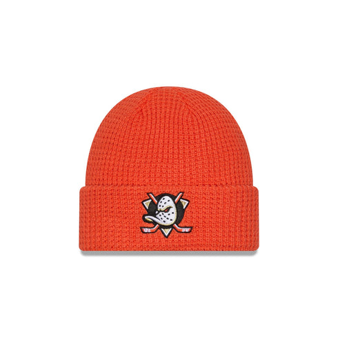 Anaheim Ducks Waffle Knit Beanie