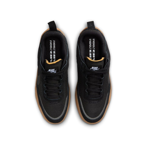 nike sb kids day one black/gum sneaker