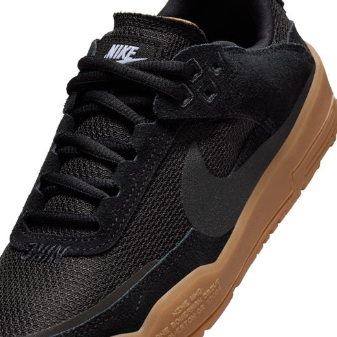 nike sb kids day one black/gum sneaker