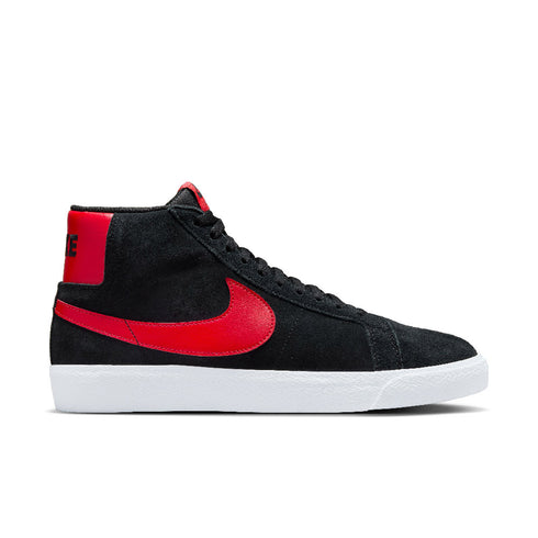 Blazer Mid Black/University Red