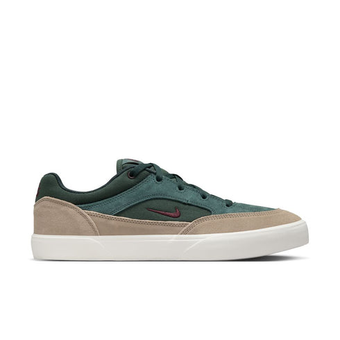 nike sb malor seaweed/burgundy crush sneaker