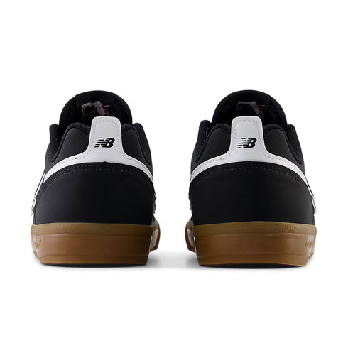 new balance jamie foy numeric 306 black/white/gum sneaker