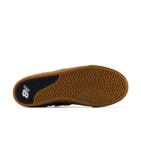 new balance jamie foy numeric 306 black/white/gum sneaker