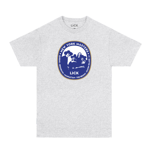 new york masters tee ash