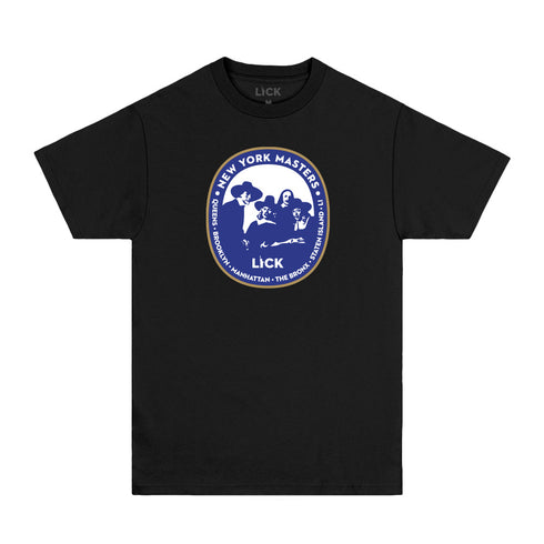 new york masters tee black
