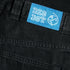 Big Boy Jeans (Pitch Black) back side patch detail