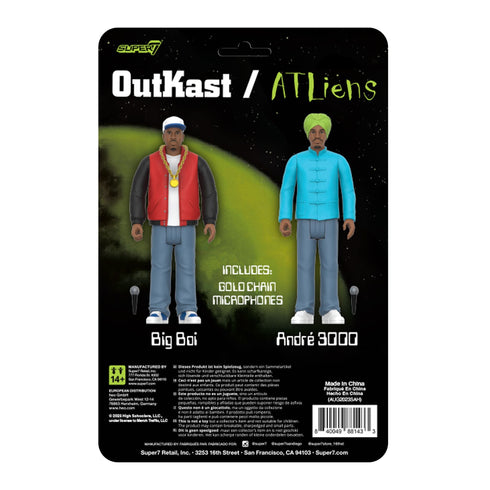 OutKast "ATLiens" ReAction Figures (Wave 1)