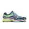 saucony progrid omni 9 blue/lime sneaker