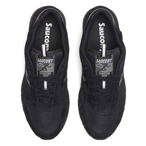 saucony shadow 6000 gtx black/black