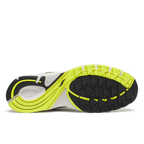 saucony grid jazz 9 yellow silver sneaker underside