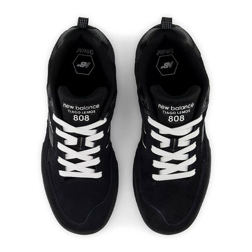 new balance tiago lemos numeric 808 lite black/white sneaker