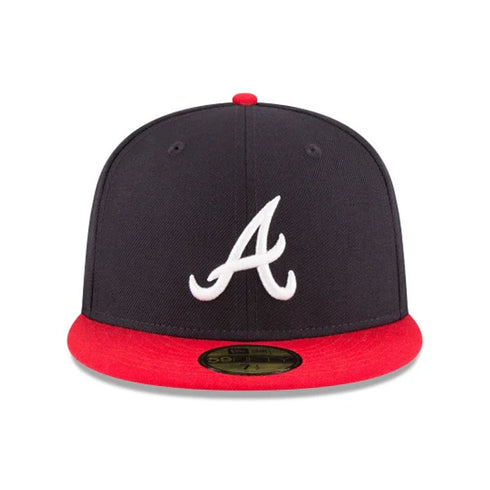 atlanta braves world series fitted baseball cap