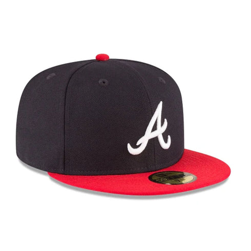 atlanta braves world series fitted baseball cap