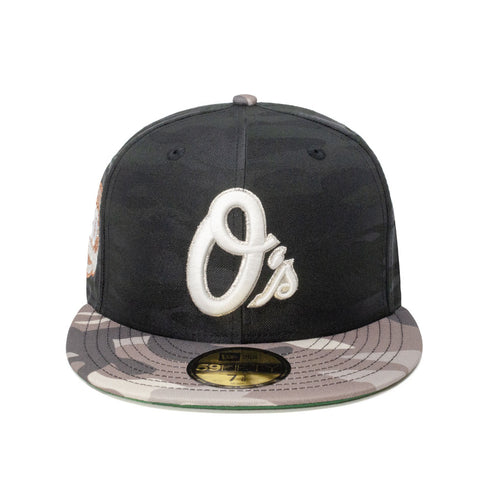 baltimore orioles black camo cap