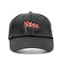 lick banner cap black