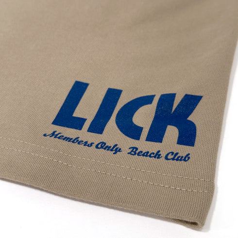 beach club shorts sand detail