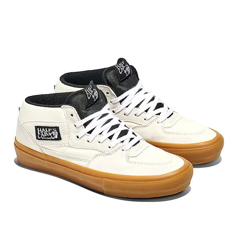 vans skate half cab antique white/gum sneaker