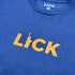 liberty logo graphic t-shirt cobalt/mango detail