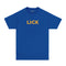 liberty logo graphic t-shirt cobalt/mango