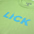 liberty logo shirt lime detail