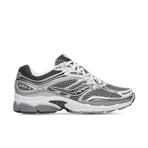 saucony progrid omni 9 silver/grey sneaker