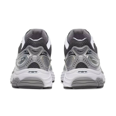 saucony progrid omni 9 silver/grey sneaker