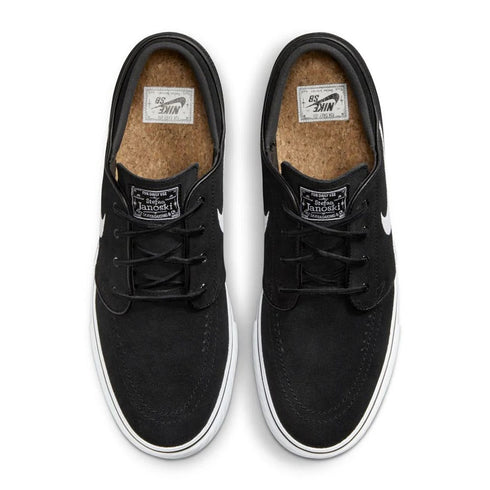 Stefan Janoski OG+ Black/White colorway top view