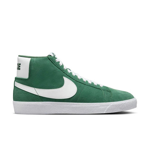 Blazer Mid Fir/White colorway right side view