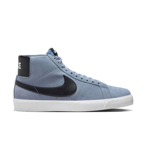 Blazer Mid Ashen Slate & Black right side