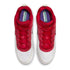 Air Max Ishod White/Varsity Red colorway top view