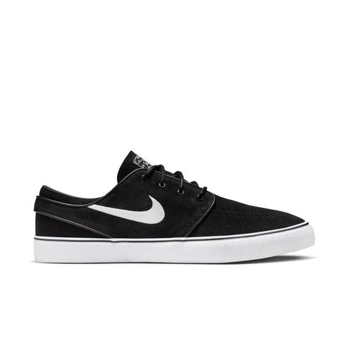 Stefan Janoski OG+ Black/White colorway right side sneaker