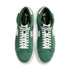Blazer Mid Fir/White colorway top view