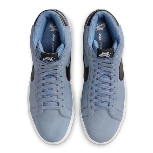 Blazer Mid Ashen Slate & Black top view