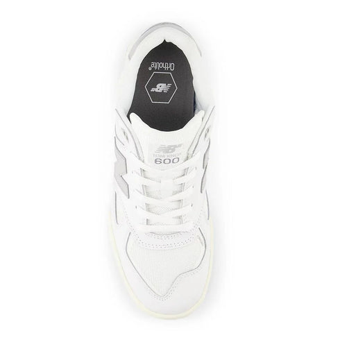 Tom Knox 600 sneakers White & Grey sneaker right top view