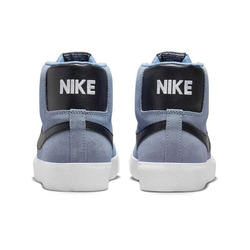 Blazer Mid Ashen Slate & Black back pair view