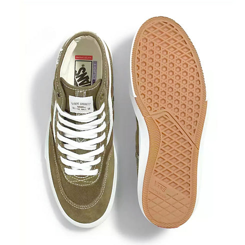 Crockett High Dark Olive colorway pair view