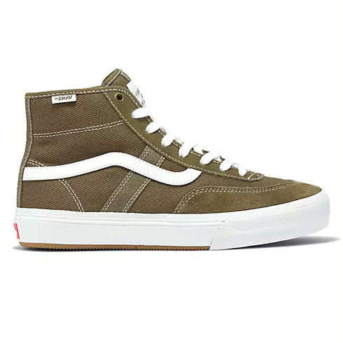 Crockett High sneaker Dark Olive colorway