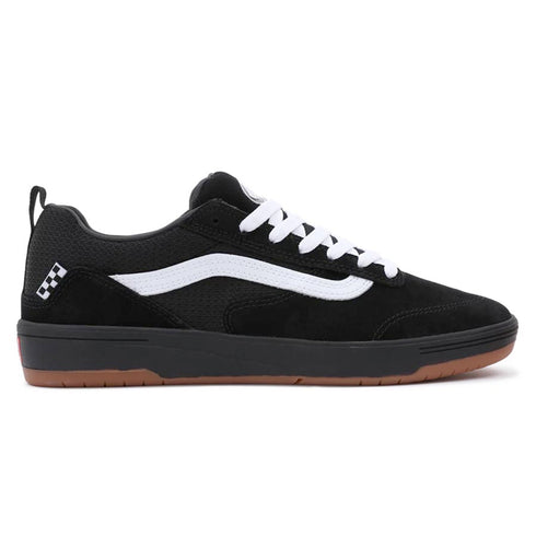 Zahba Black/White colorway right side sneaker