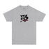 lucky smokes graphic t-shirt steel heather