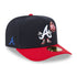 new era a frame 59fifty atlanta braves mlb cartoon cap