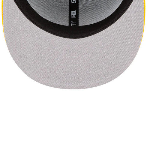 Pittsburgh Pirates Black Heather 59Fifty Fitted Hat