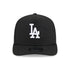 new era los angeles dodgers black white snapback cap