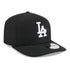 new era los angeles dodgers black white snapback cap