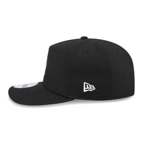 new era los angeles dodgers black white snapback cap