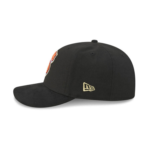 new york knicks golden hwc new erasnapback hat black