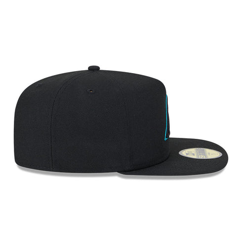 new era arizona diamondback fitted hat black