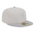 new york mets stone gray new era fitted cap